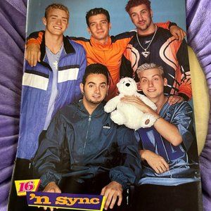 OCTOBER 1999 16 MAGAZINE PAGE‎ NSYNC